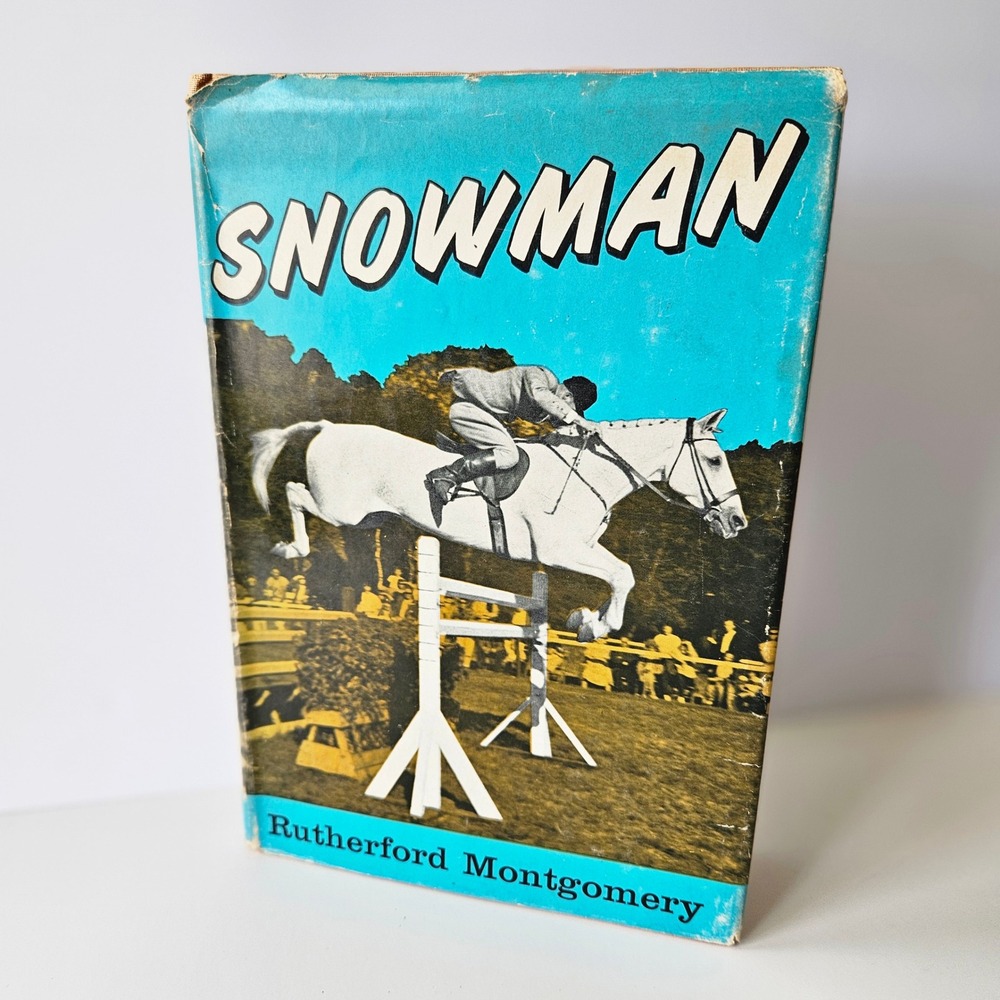 Vtg Snowman by Rutherford Montgomery HC DJ Book - 1967‎ Fourth Printing